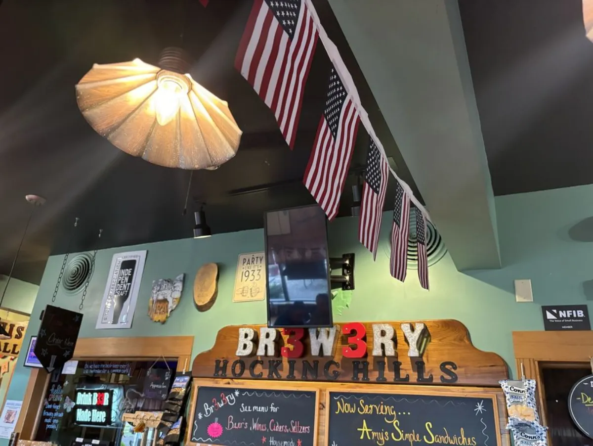 Brewery 33 in Hocking Hills