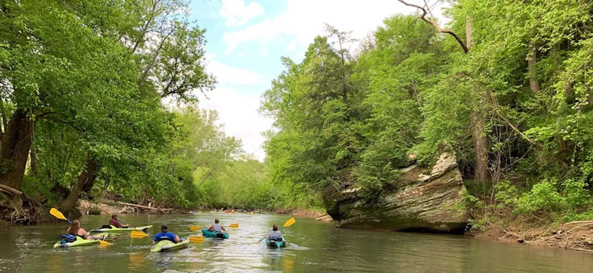 Canoeing & Kayaking in Hocking Hills